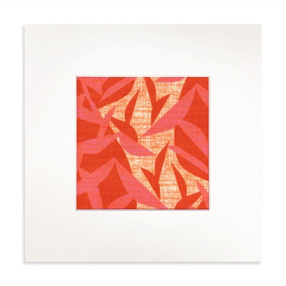 Noho Home ✨ Hawaiian Airlines • Art Print LELE • Matted Unframed Fabric - Picture 1 of 5